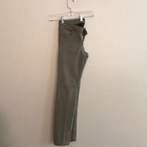 H and M skinny Jeans Green